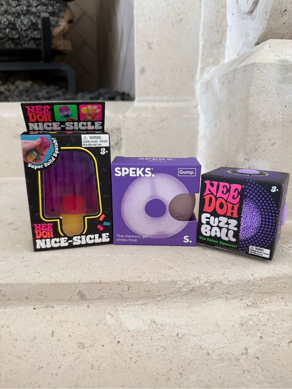 *NEW* NeeDoh Nice-Sicle, Fuzzball, Speks